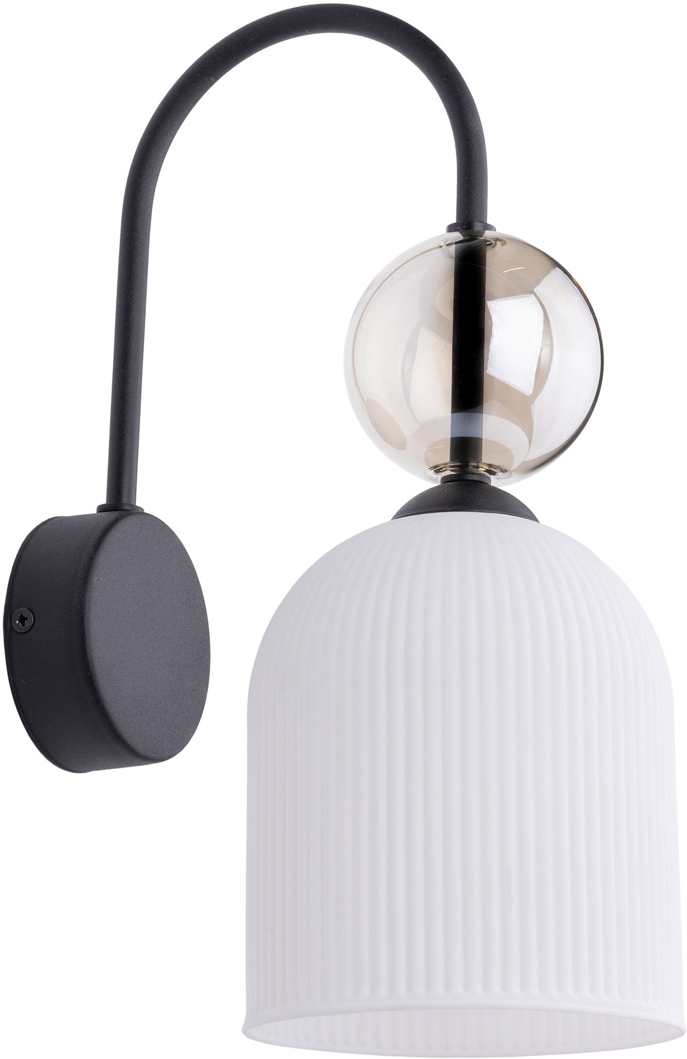 TK Lighting Sophia Cognac White lampada da parete 1x10 W bianco-marrone 11587