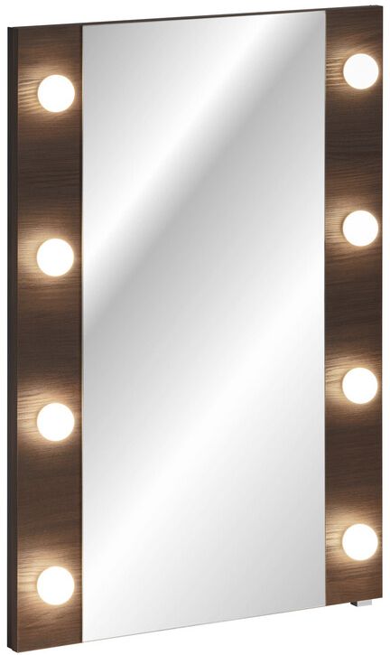 Comad Dorothy Ristretto specchio 60x85 cm rettangolare con illuminazione legno DOROTHY RISTRETTO 84-60