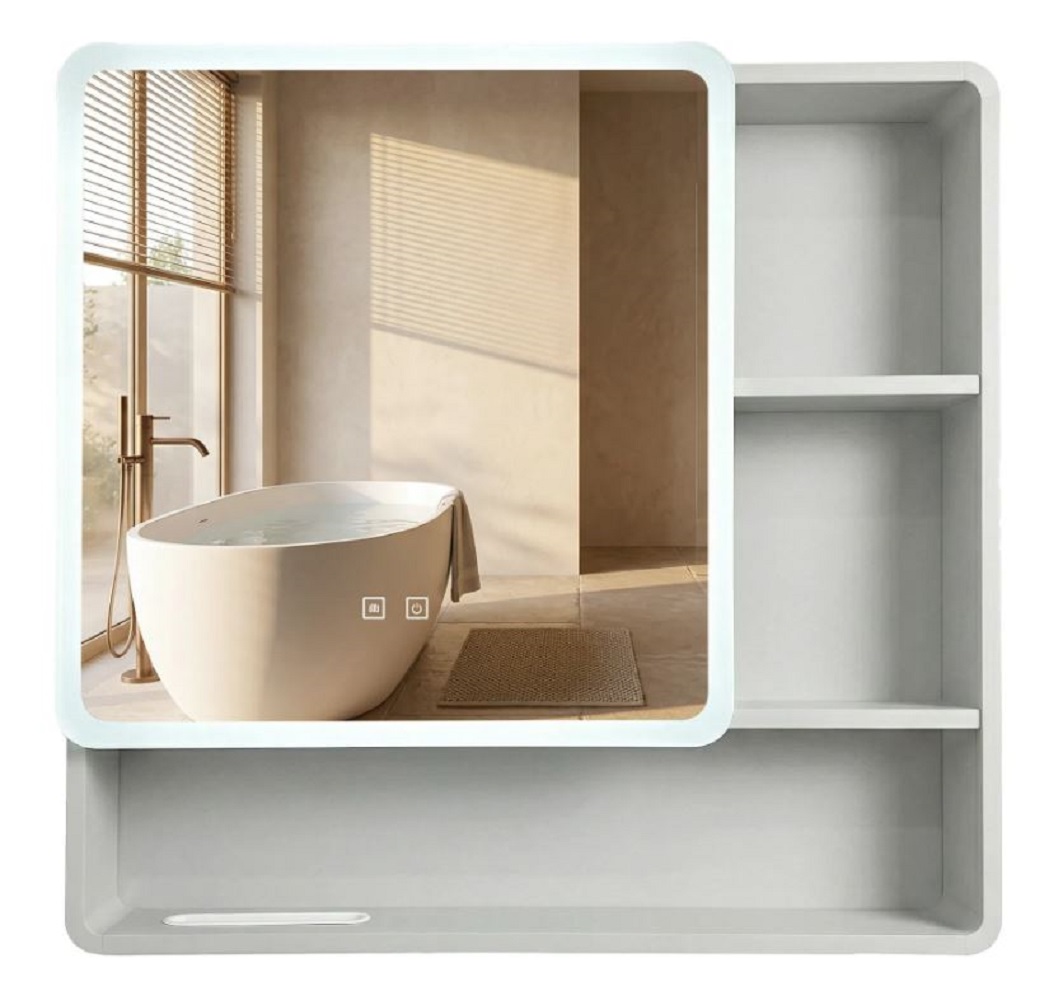 Rea armadietto 70x11x65 cm con specchio REA-M0101