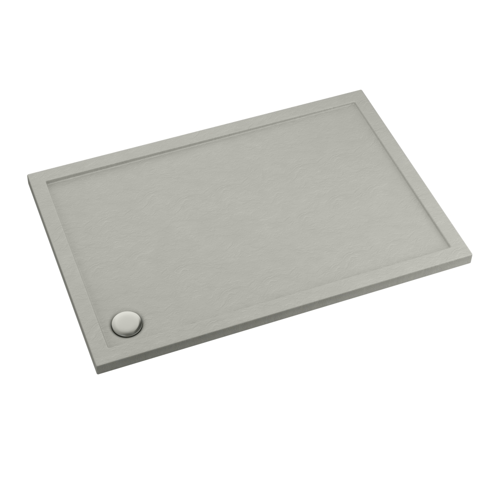 Schedline Sharper Cement Stone piatto doccia rettangolare 100x80 cm cemento 3S.S1P-80100/CT/ST