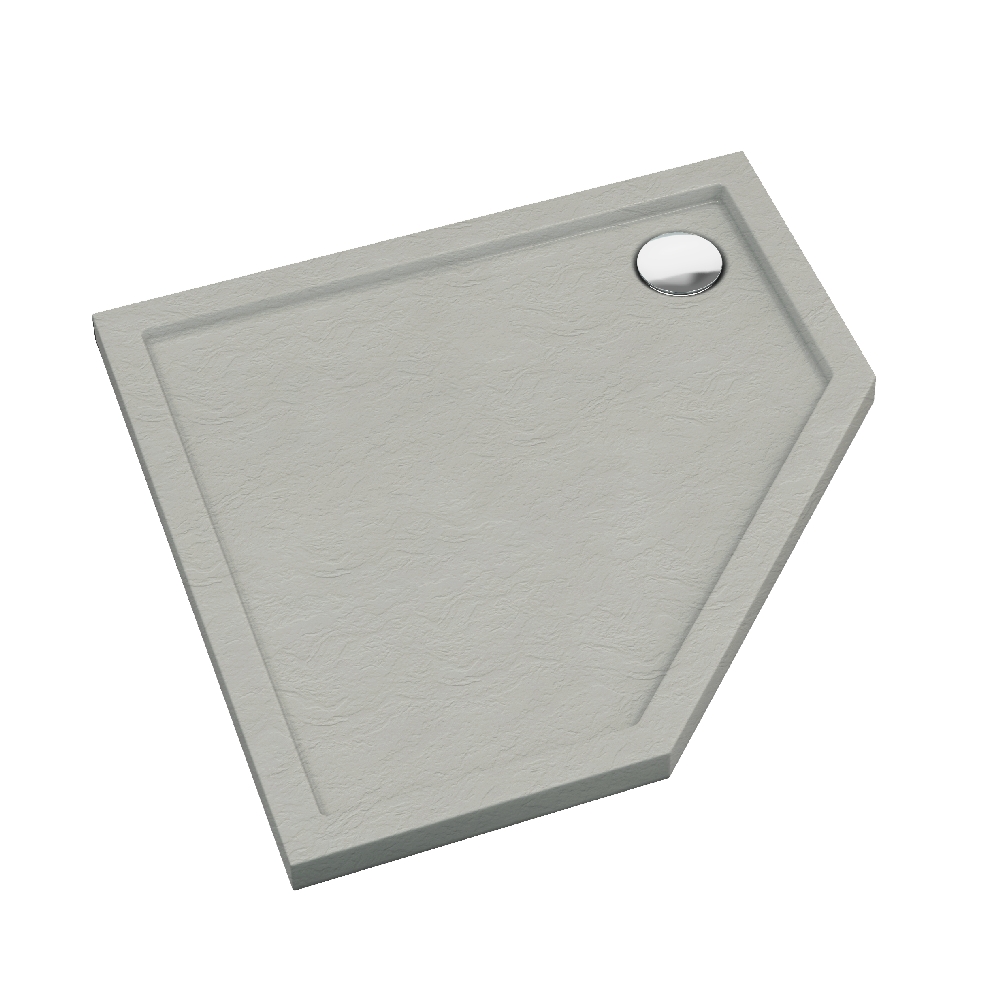 Schedline Sharper Cement Stone piatto doccia rettangolare 80x80 cm cemento 3S.S1PK-8080/CT/ST