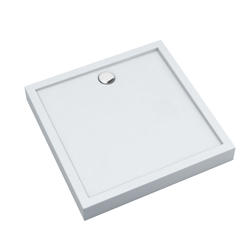 Schedline Cameron piatto doccia quadrato 80x80 cm bianco 3ST.C2K-8080