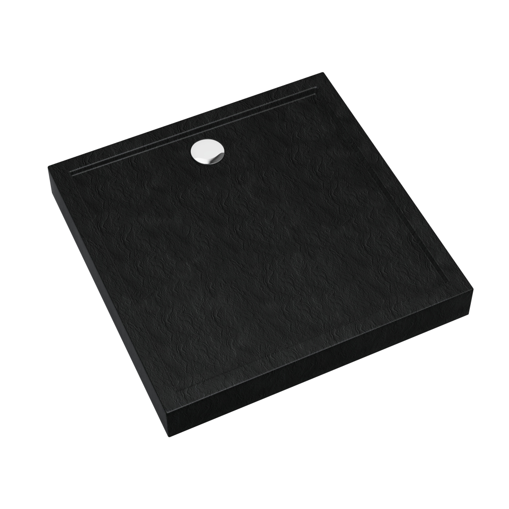Schedline Cameron piatto doccia quadrato 90x90 cm nero 3ST.C2K-9090/C/ST
