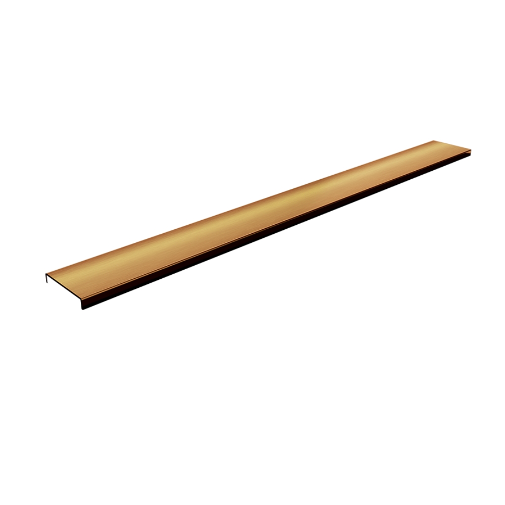Schedline Copper Brushed 2w1 mascherina della canalina lineare 100 cm rame SCH054/DPMS