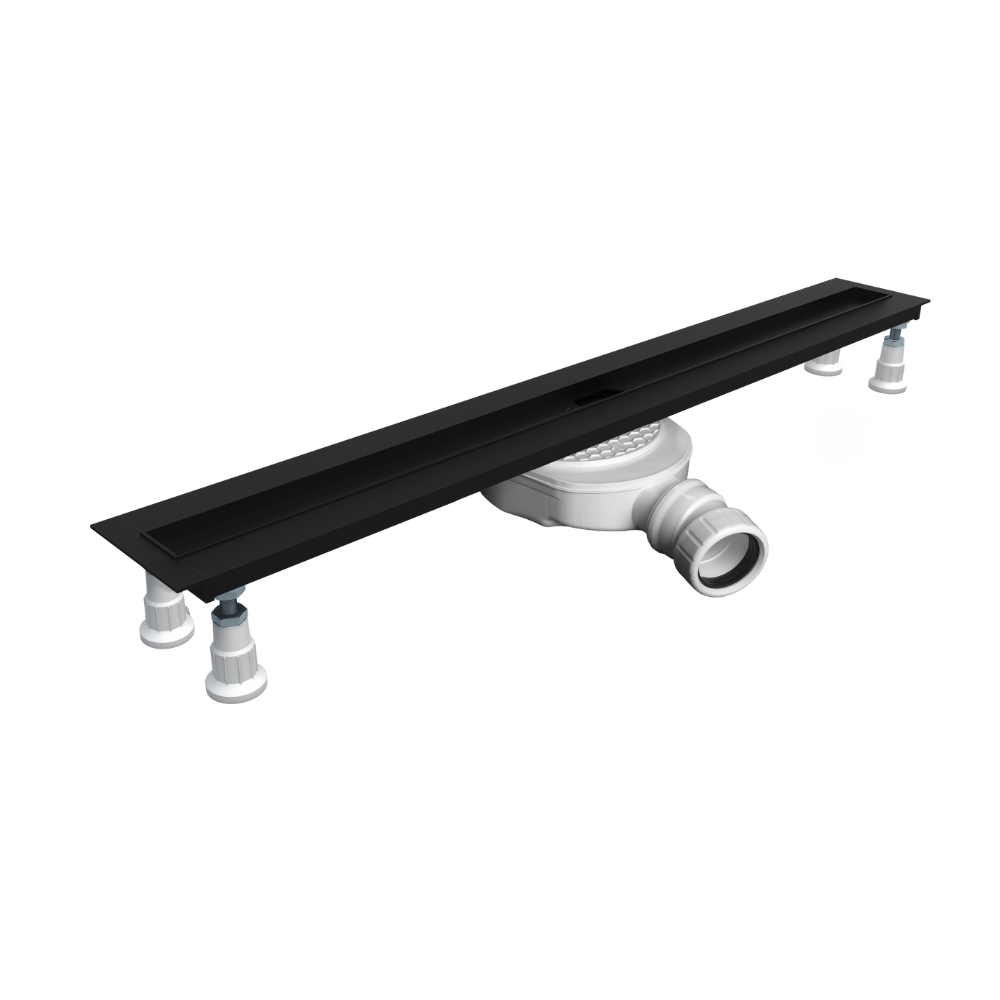 Schedline Slight Flow canalina lineare 100 cm nero SOLBWN-100035C