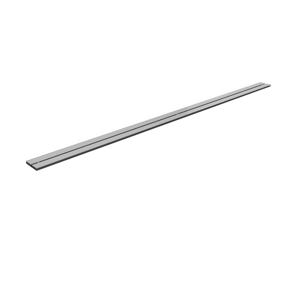 Schedline Steel Slight 2w1 mascherina della canalina lineare 110 cm acciaio SCH058/SLX/DP