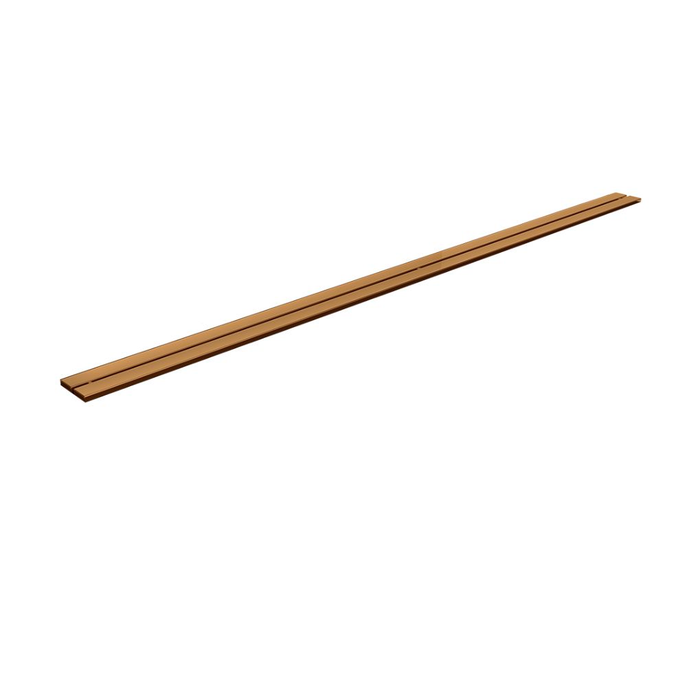 Schedline Copper Slight Duo 2w1 mascherina della canalina lineare 100 cm rame SCH054/SLX/DPM
