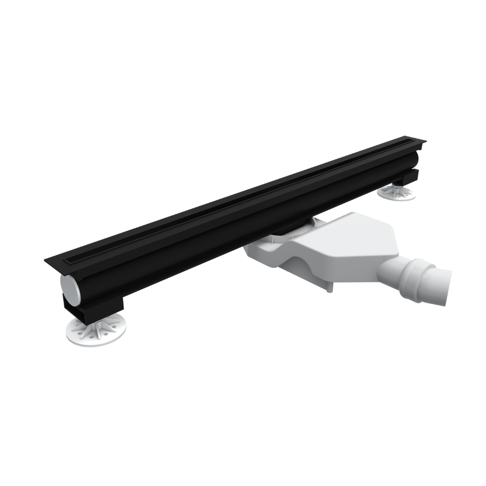 Schedline Thin Flow canalina lineare 110 cm nero SOLBV1-110012C