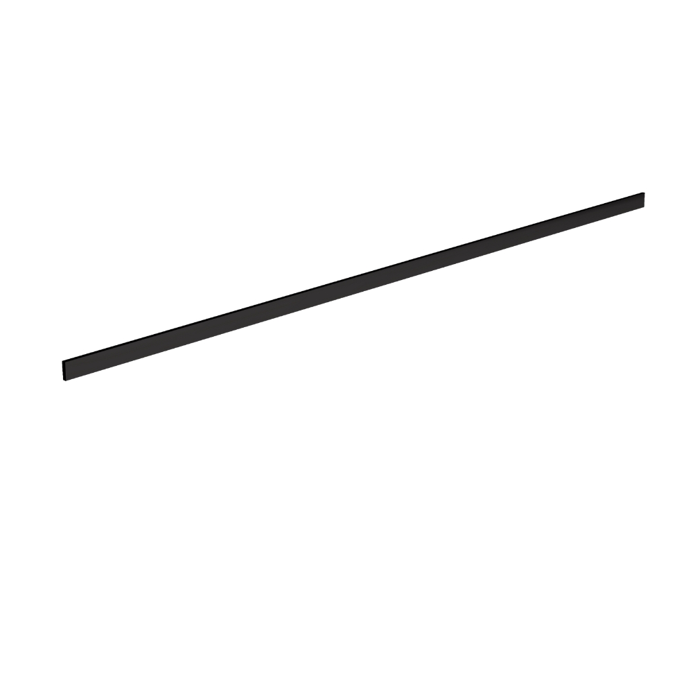 Schedline Black Thin 2w1 mascherina della canalina lineare 80 cm nero SCH052/BV/DPCM