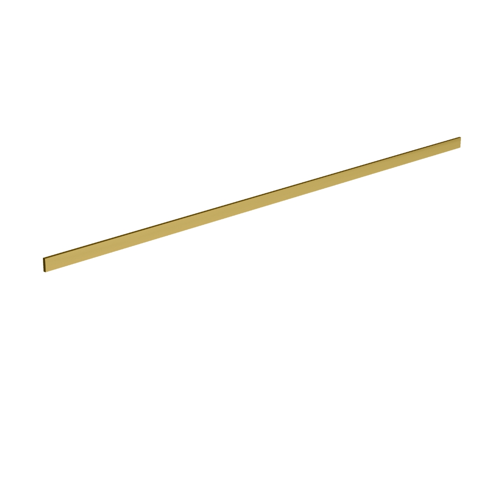 Schedline Gold Thin 2w1 mascherina della canalina lineare 70 cm oro SCH051/BV/DPZ