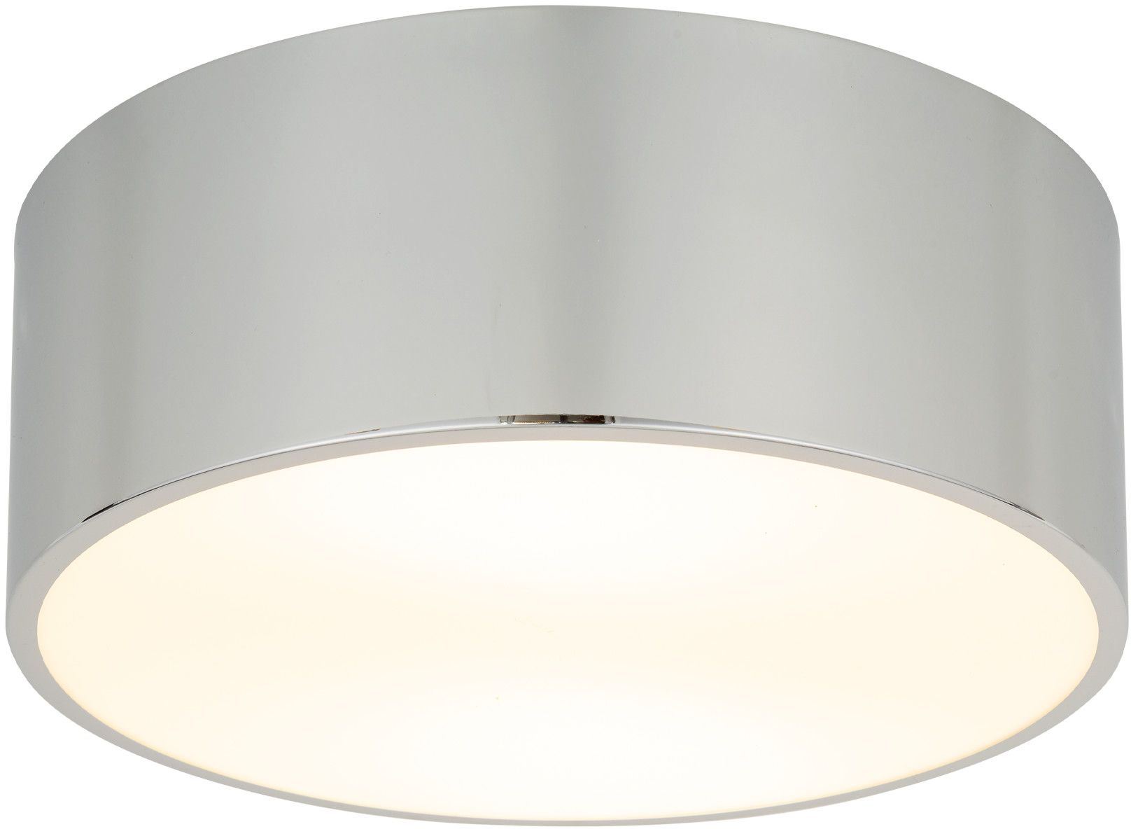 TK Lighting Livo plafoniera per esterni 2x15 W cromo 11476