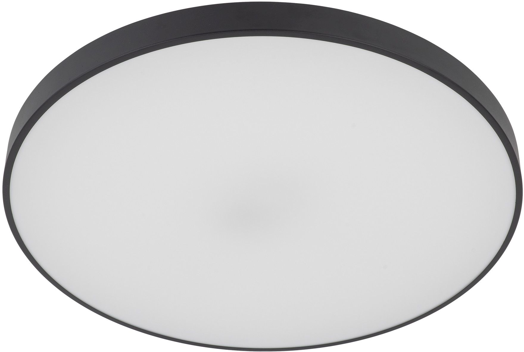 TK Lighting Velis plafoniera 1x60 W bianco-nero 18292
