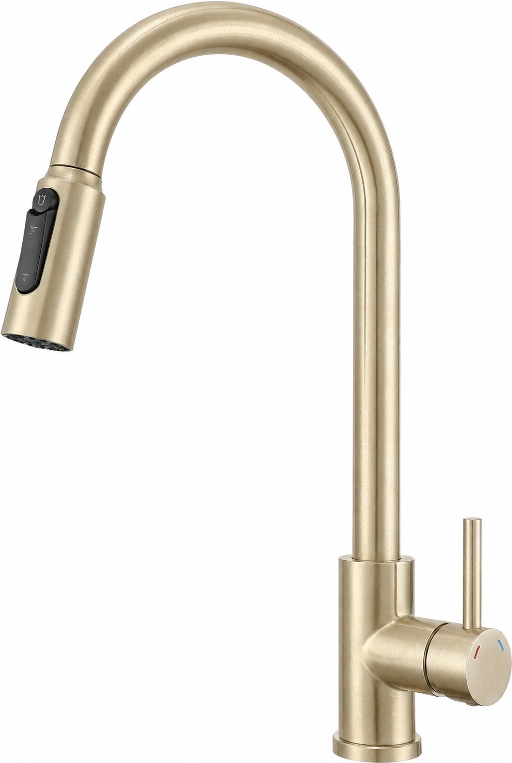 Ruvetti Camellia rubinetto per filtro dell'acqua verticale oro/oro antico 1004PVDCH