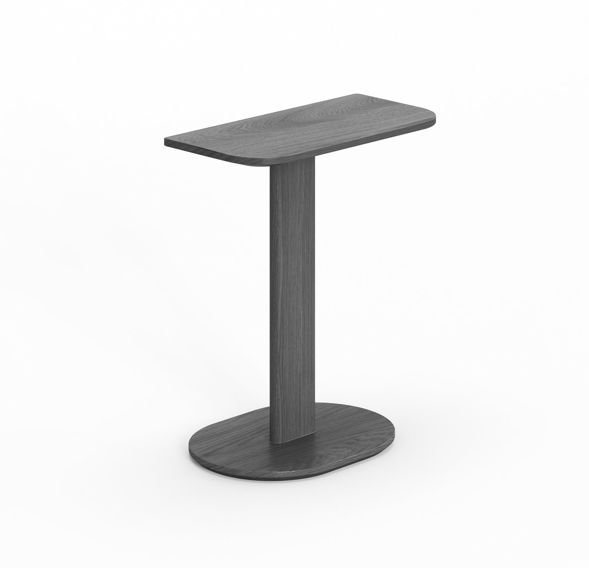 Ravak tavolino decorativo 48x57x29 cm nero-rovere X000001795