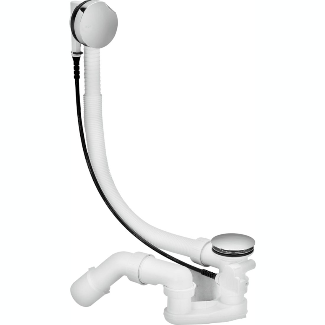 Schedline sifone per vasca da bagno cromo SDWV1