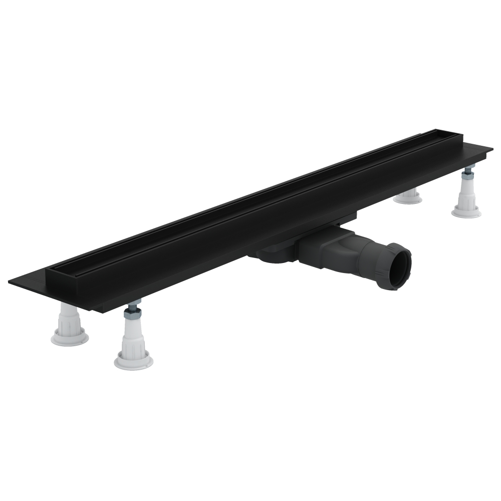 Schedline Slight Line Low Black canalina lineare 70 cm nero SOLPLB-70035LOW