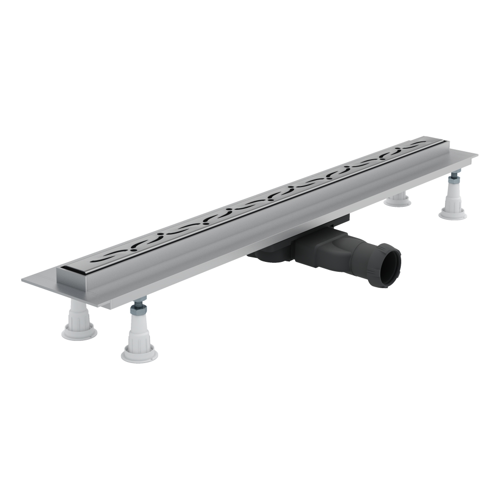 Schedline Slight Line Low canalina lineare 70 cm acciaio SOLSP-70035LOW