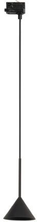 TK Lighting Tracer Cono lampada per binario elettrificato 1x15 W nero 11659