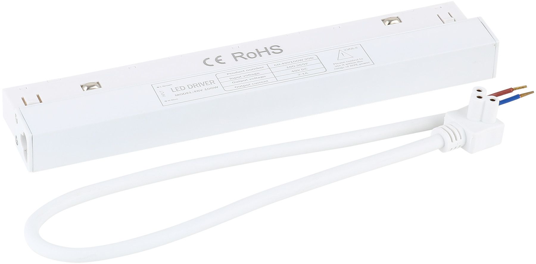 TK Lighting Magnetic Easy Line alimentatore per binario x W bianco 18248