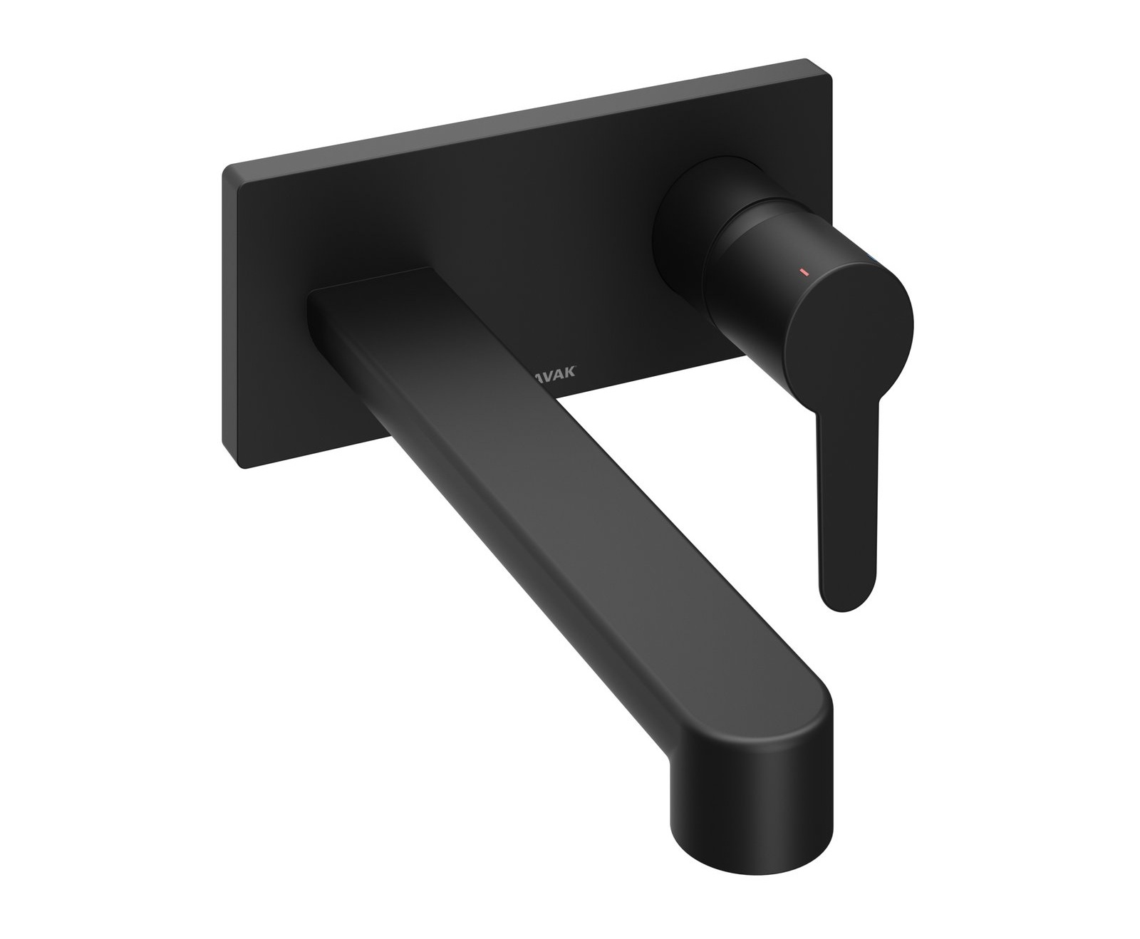 Ravak Puri rubinetto per lavabo da incasso nero X070184