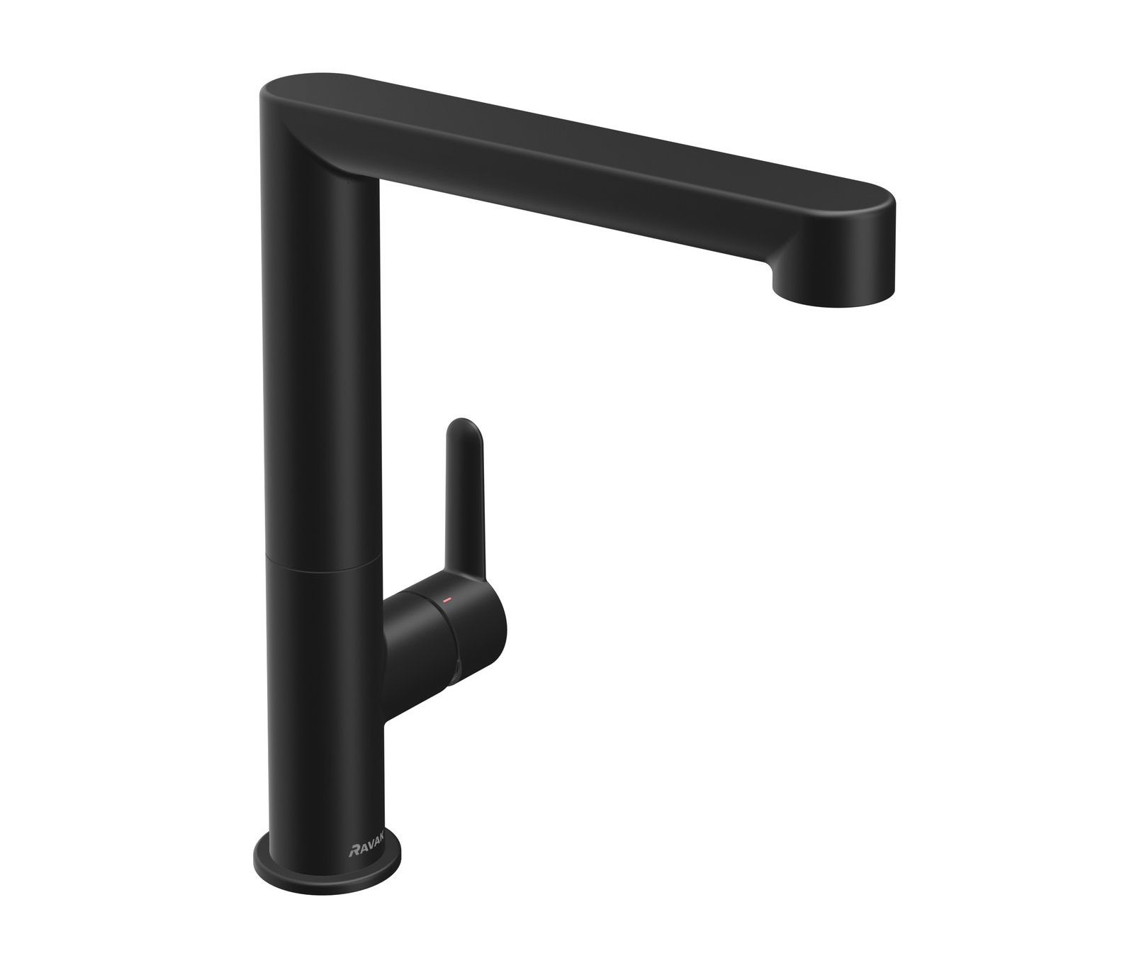 Ravak Puri rubinetto per lavabo verticale nero X070183