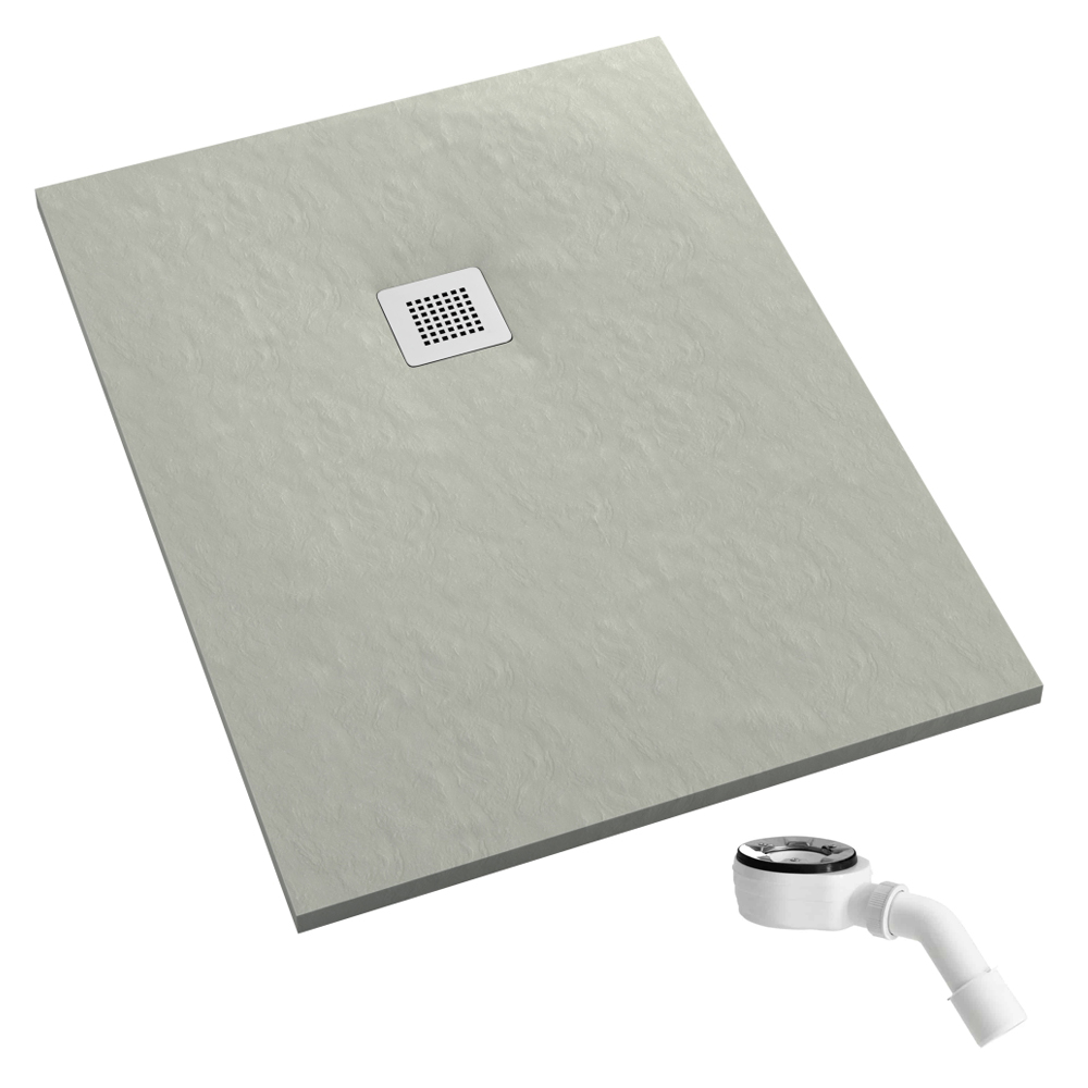 Schedpol Kalait Cement Stone piatto doccia rettangolare 170x80 cm cemento 3.3113/CT/ST-M2