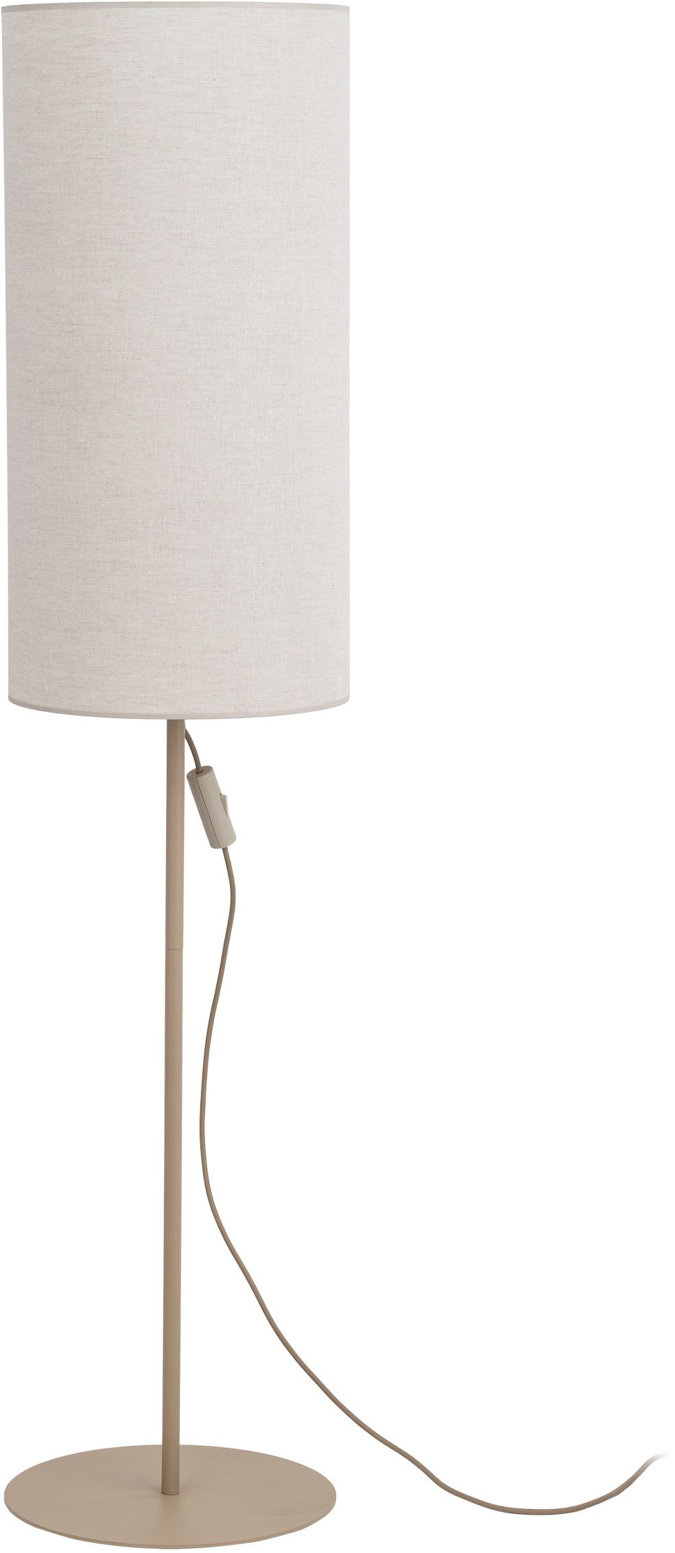 TK Lighting Fieno lampada da terra 1x15 W bianco 16196