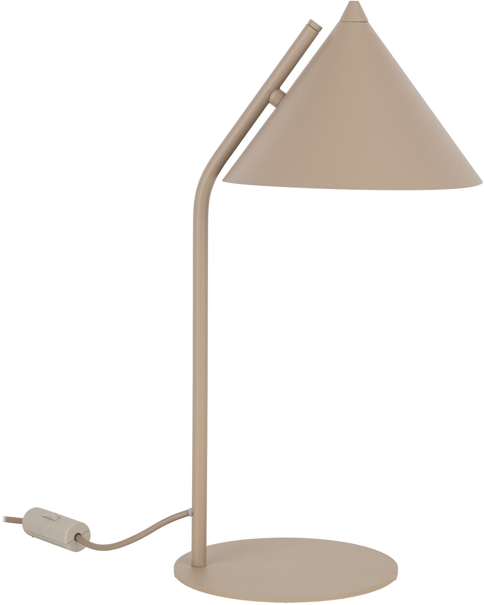 TK Lighting Cono lampada da scrivania 1x W sabbia 16210