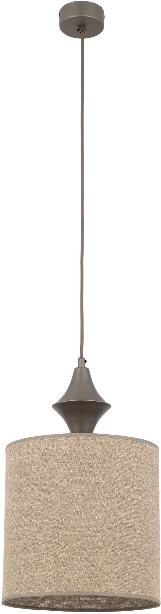 TK Lighting Amura lampada sospesa 1x15 W marrone 11438