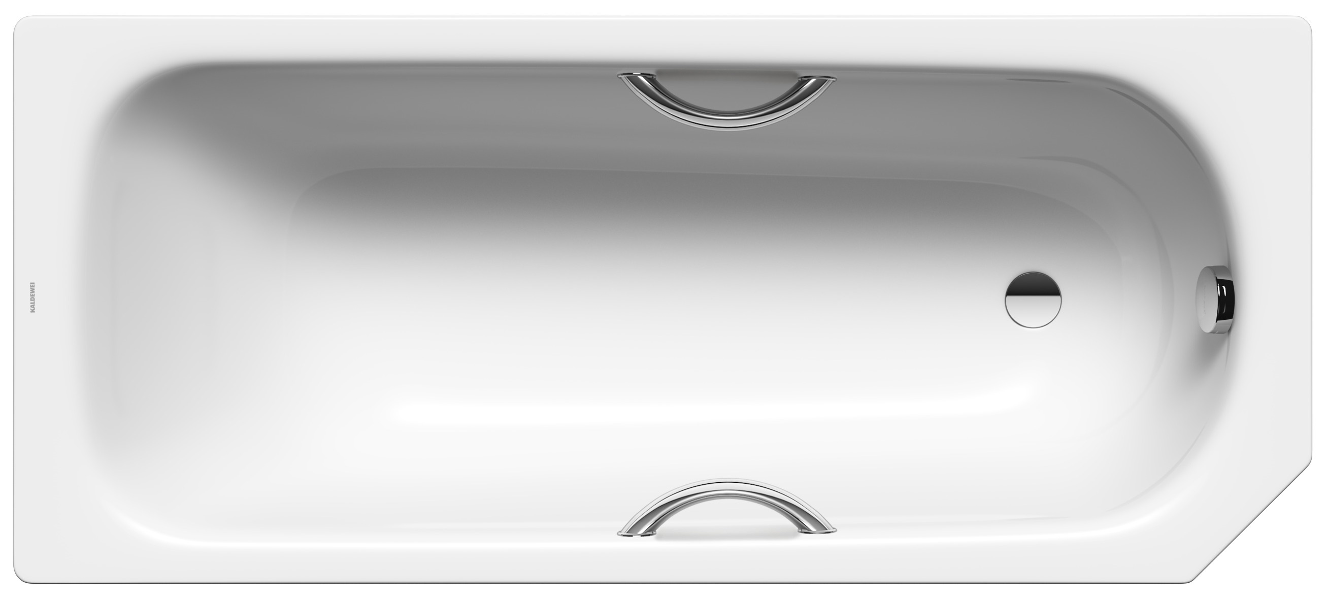 Kaldewei Saniform V1-V4 Star vasca da bagno rettangolare 160x70 cm bianco 134300011001