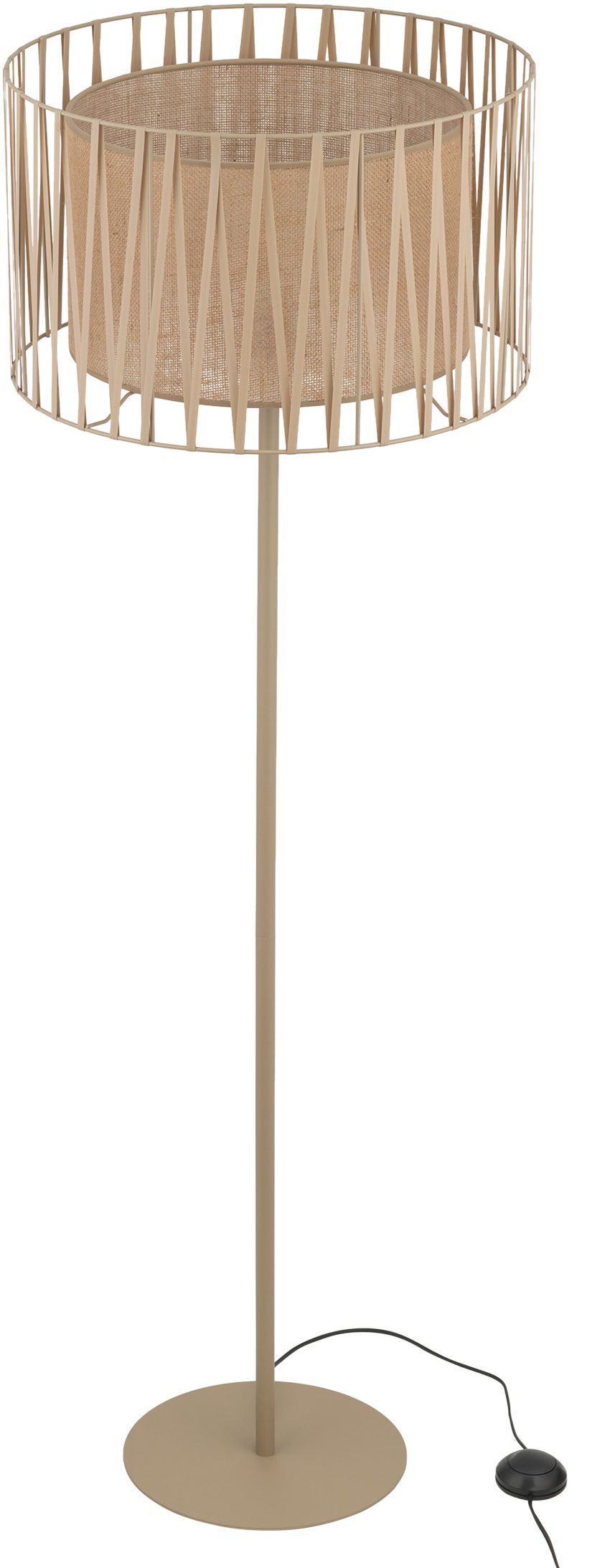 TK Lighting Harmony lampada da terra 1x15 W sabbia 16199