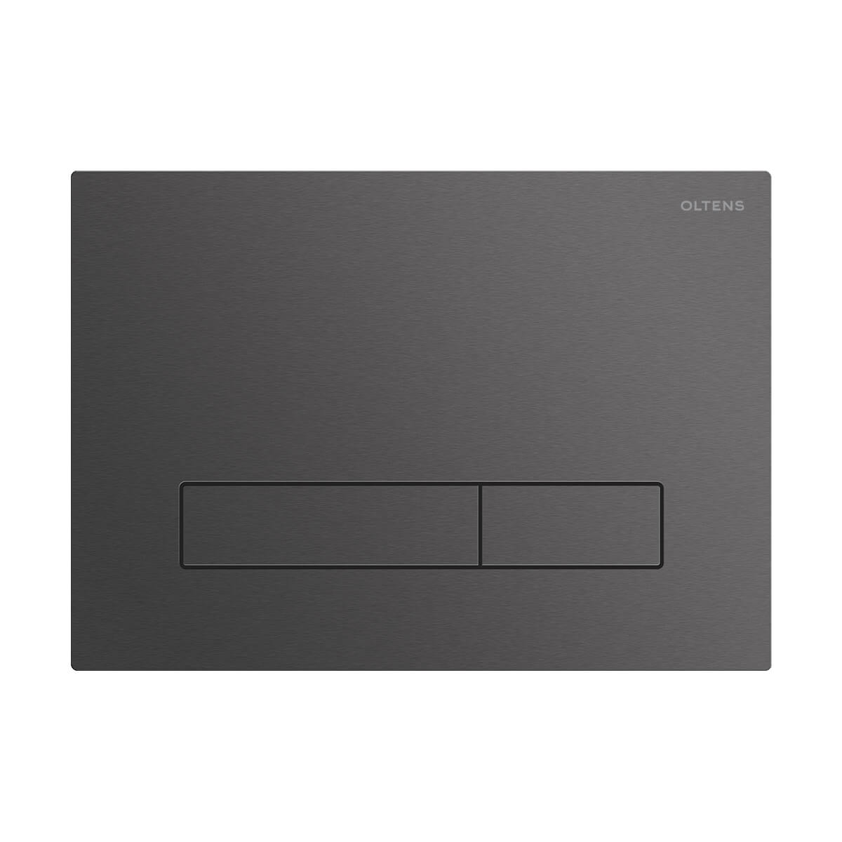 Oltens Torne SteelCore placca di comando per WC grafite 57000400