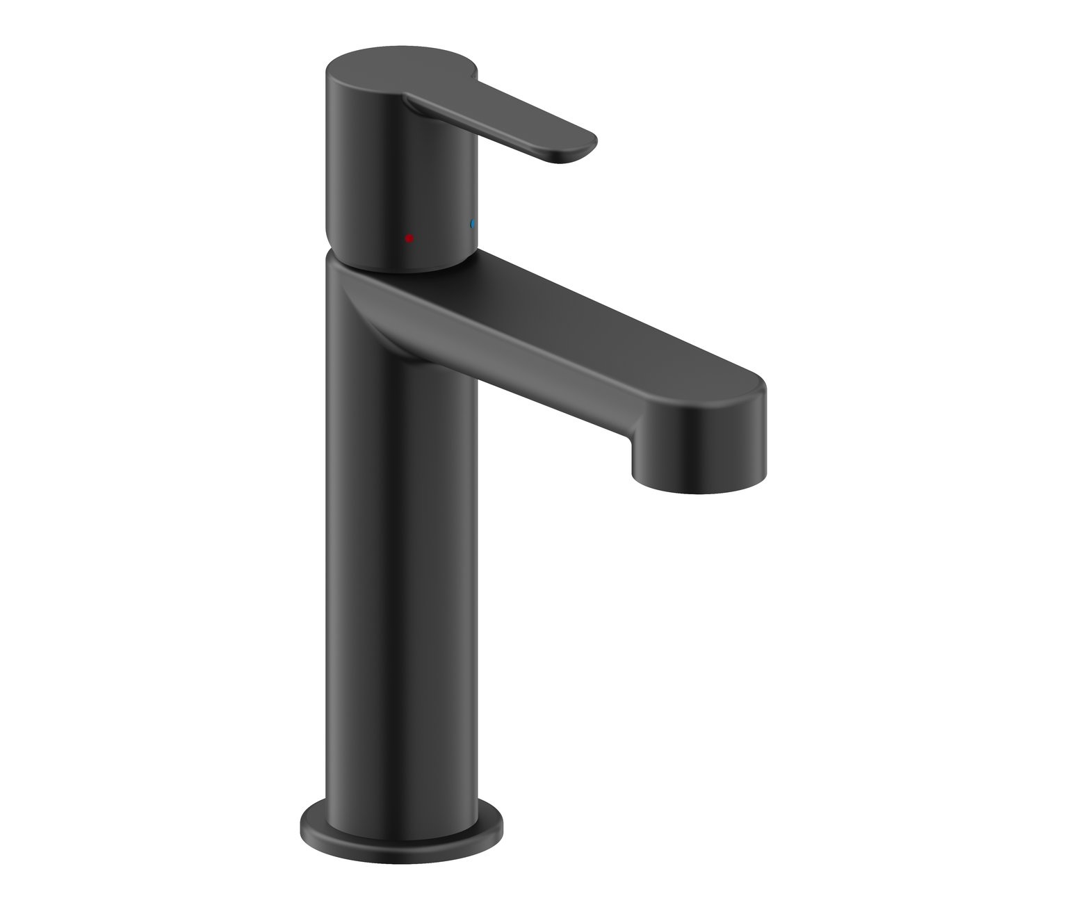Ravak Puri rubinetto per lavabo verticale nero X070505