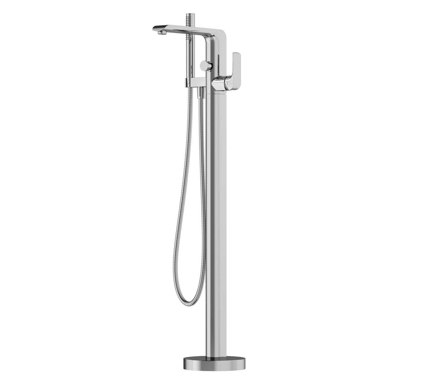Ravak Flat rubinetto per vasca e doccia a terra cromo X070440