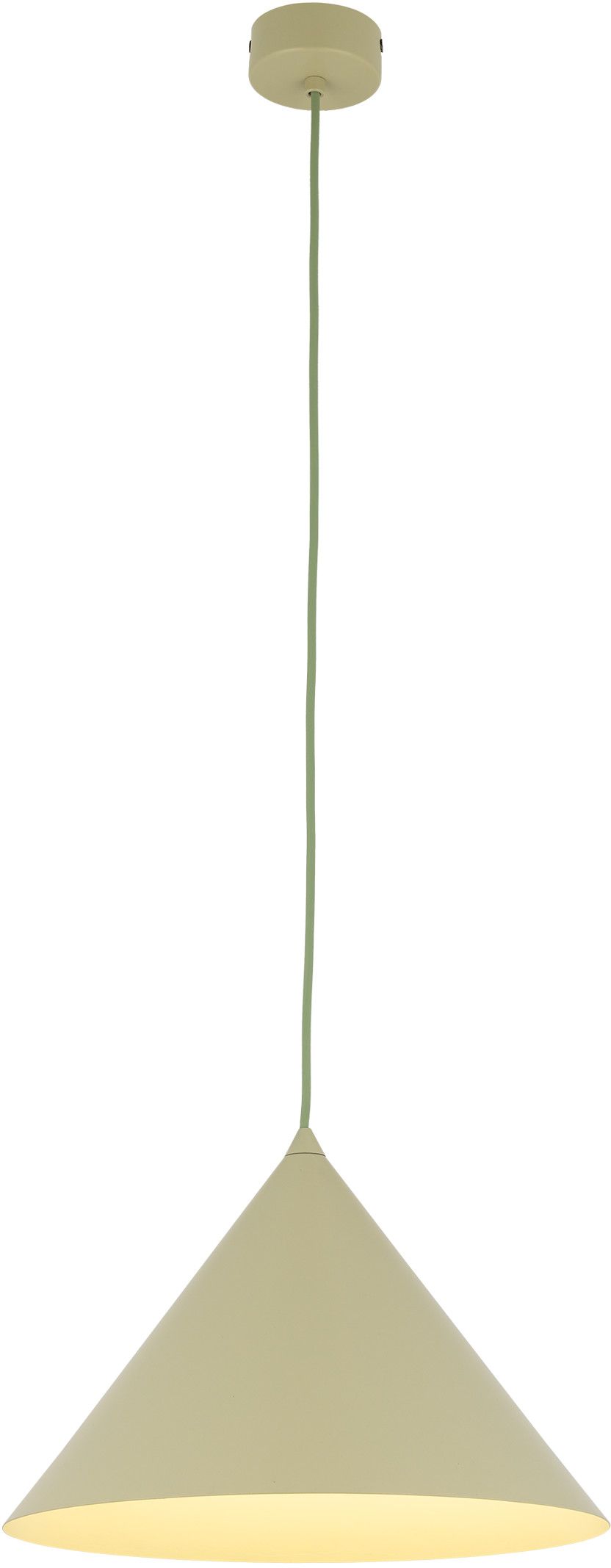 TK Lighting Cono lampada sospesa 1x15 W verde 11419