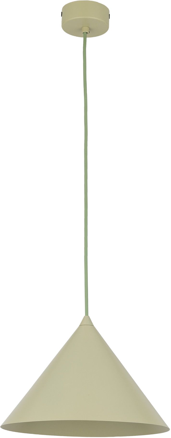 TK Lighting Cono lampada sospesa 1x15 W verde 11418