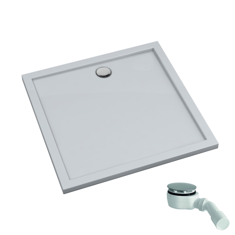 Schedpol Corrina New piatto doccia quadrato 100x100 cm bianco 3.4932
