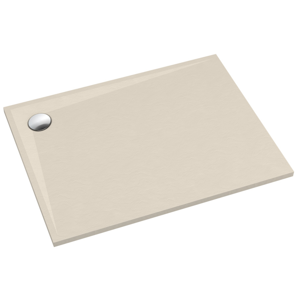 Schedpol Etrusco Cashmere Stone piatto doccia rettangolare 120x90 cm beige 3.470/PK/ST