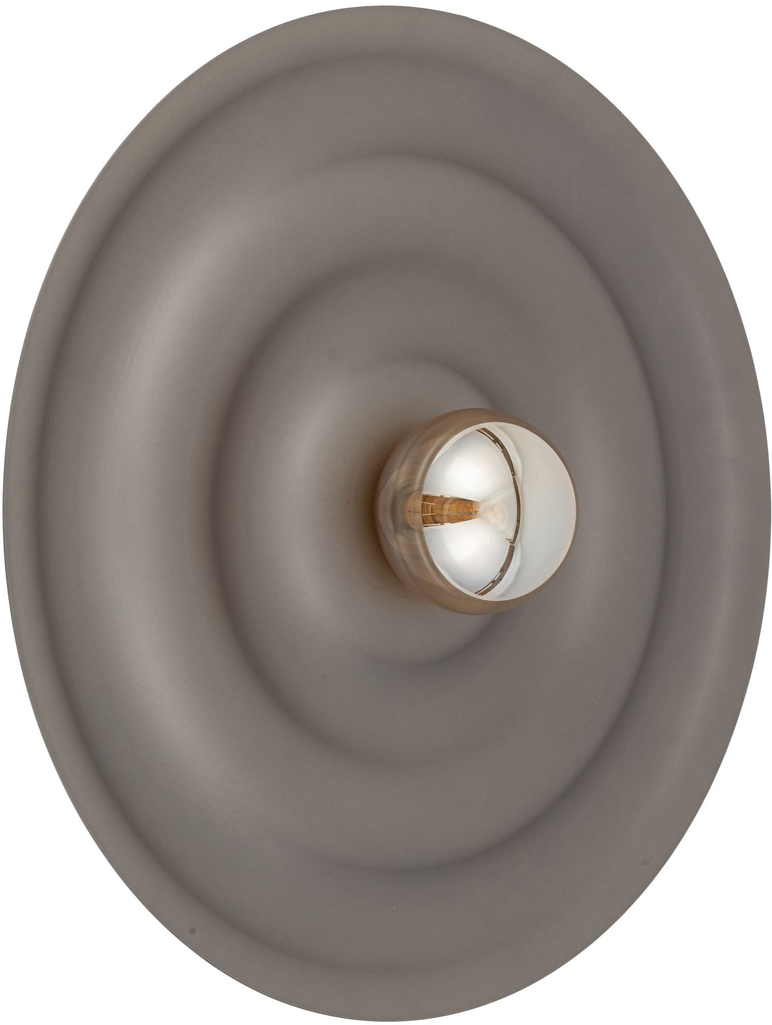 TK Lighting Onda lampada da parete 1x8 W marrone 11412