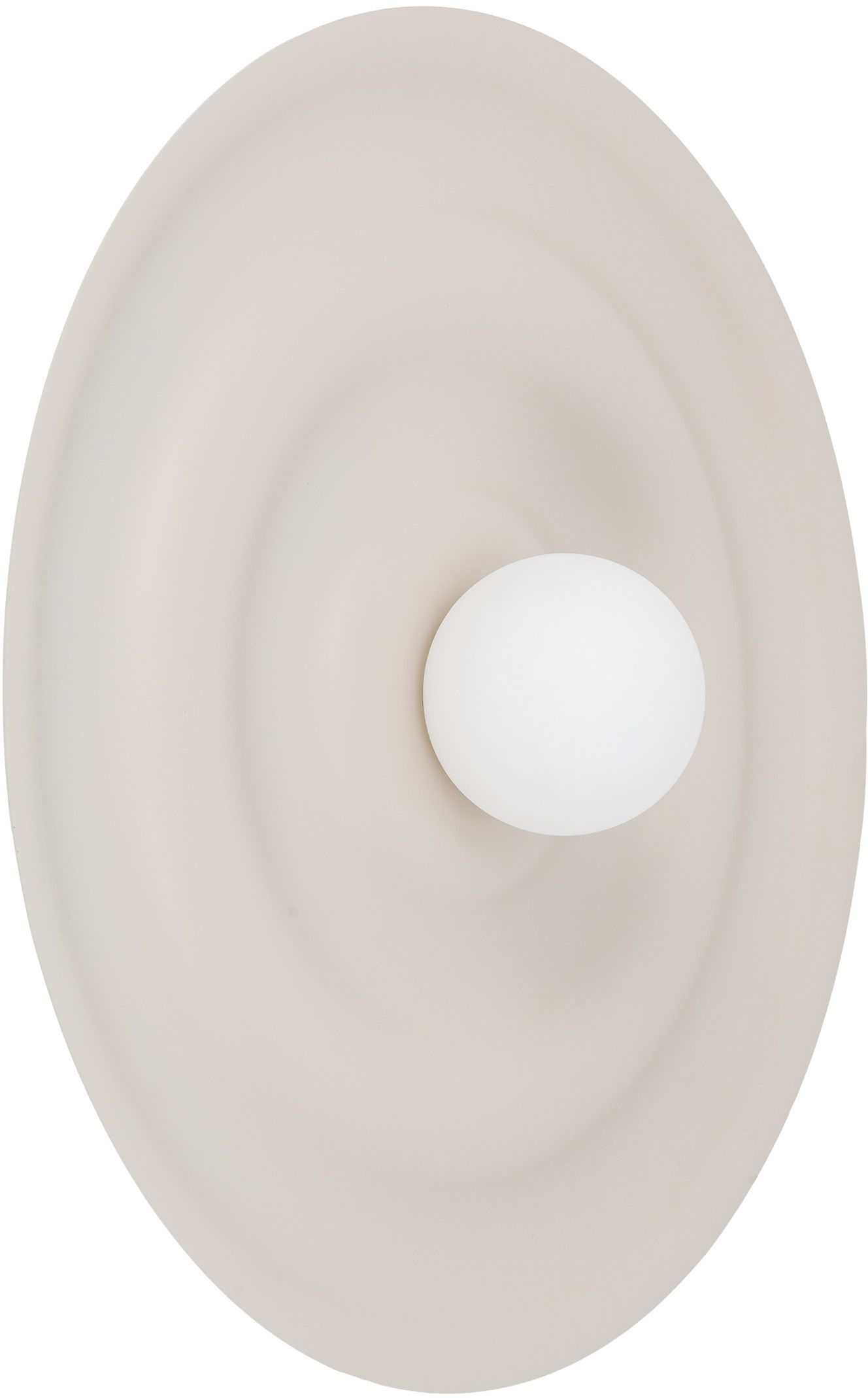 TK Lighting Onda lampada da parete 1x8 W latte 11411