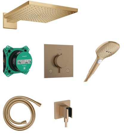 Hansgrohe Raindance E set doccia da incasso con termostato con soffione || 24623140