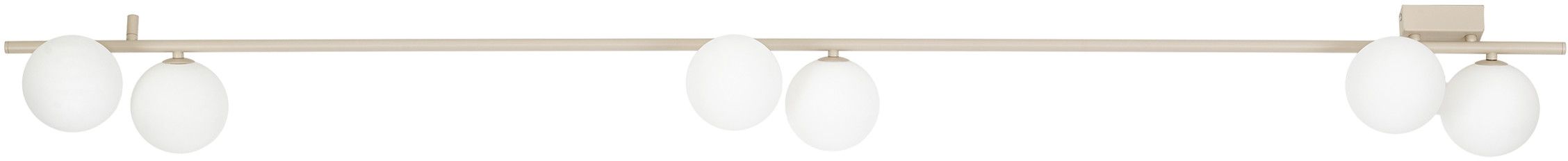 TK Lighting Navi lampada da soffitto 6x8 W crema 11333
