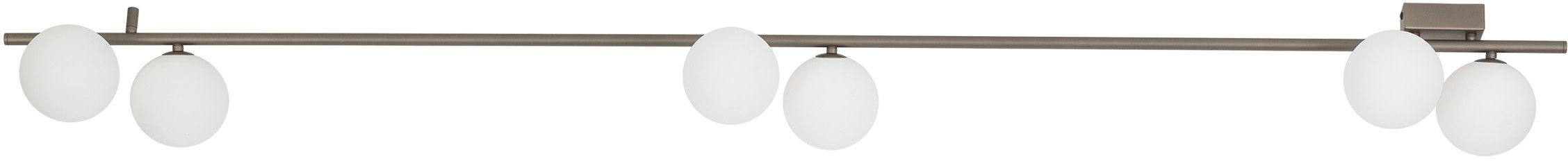 TK Lighting Imelo lampada da soffitto 6x8 W marrone 11332