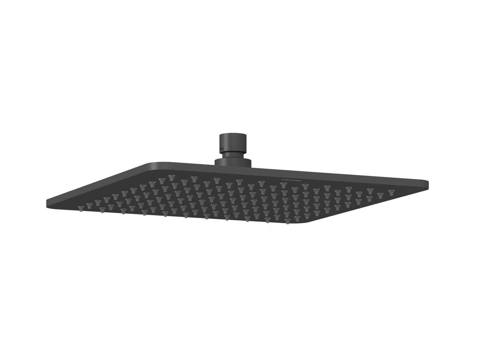Ravak soffione doccia 25x25 cm quadrata nero X070521