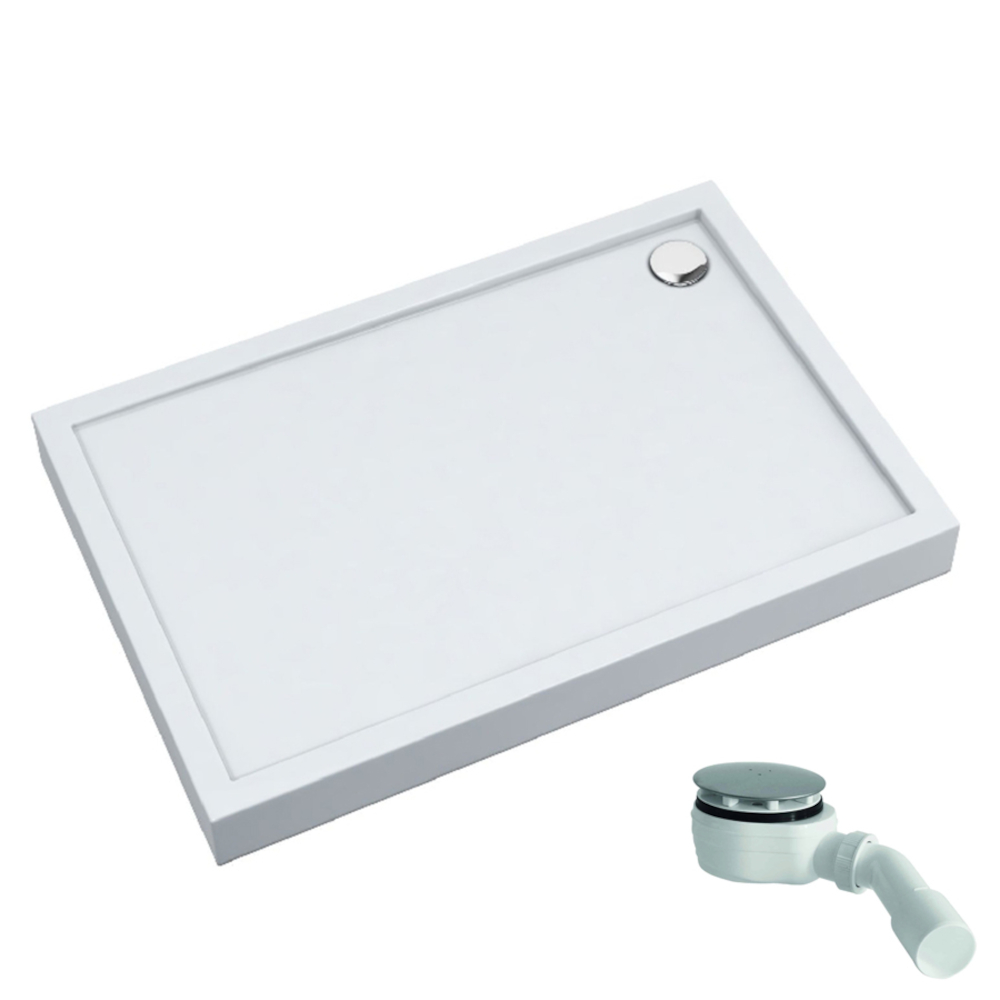 Schedpol Competia New piatto doccia rettangolare 140x90 cm bianco 3.4649