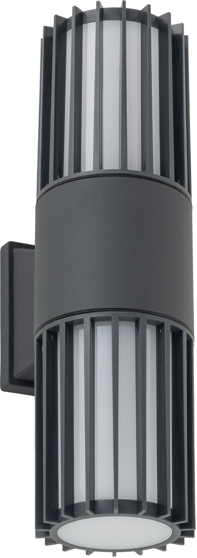 TK Lighting Ribo lampada da parete per esterni 2x15 W grafite 11507
