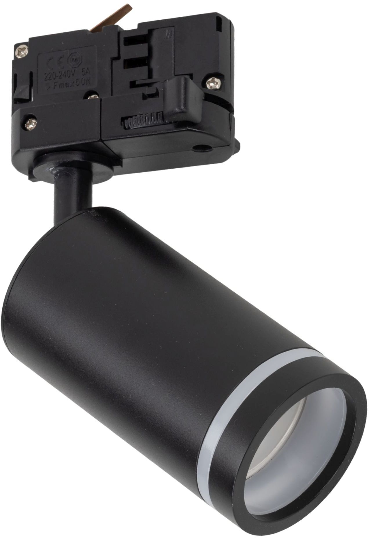TK Lighting Tracer lampada per binario elettrificato 1x10 W nero 11171