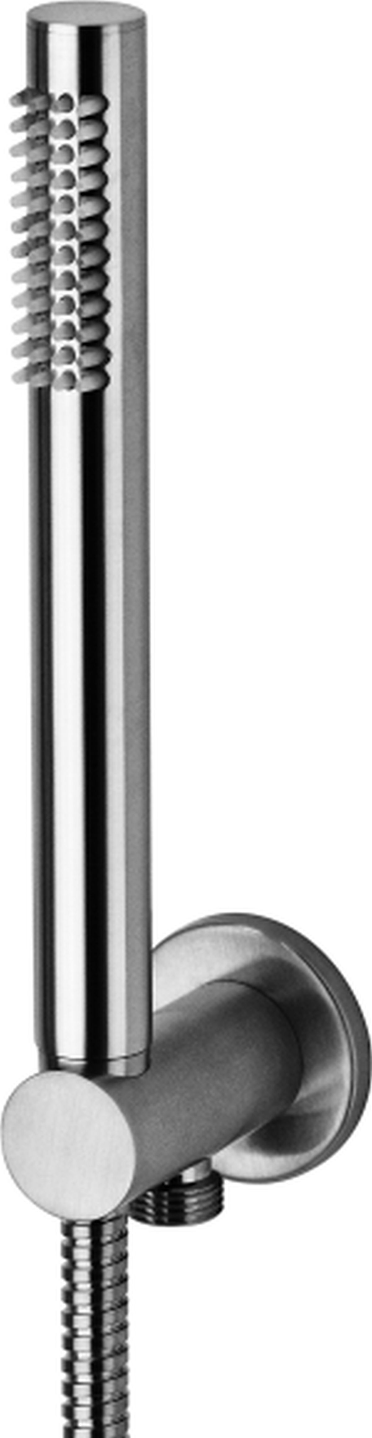 Paffoni Tondo set doccia a parete acciaio ZDUP094ST70