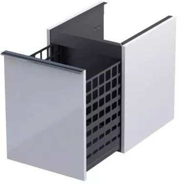 Oristo Etna armadietto 40x45.5x50 cm laterale sospeso bianco OR52-SN1S-40-1
