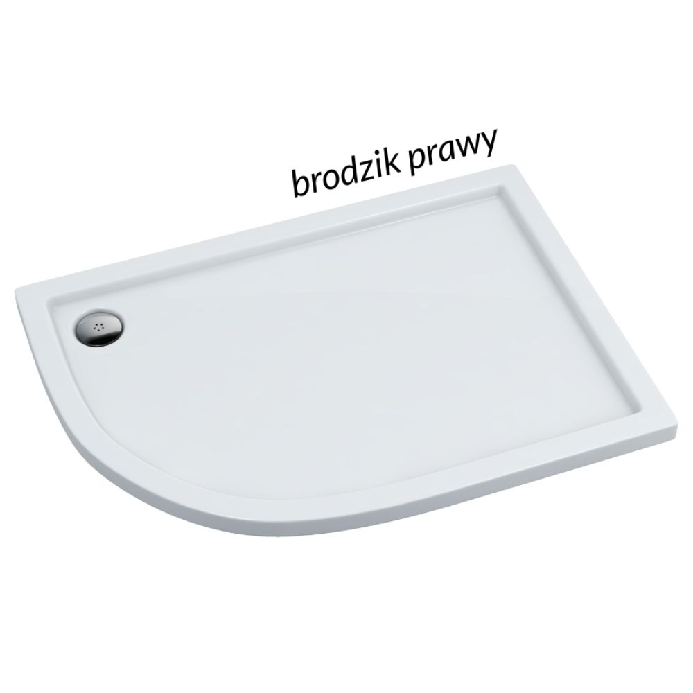 Schedpol Caspar piatto doccia rettangolare 100x80 cm bianco 3.272